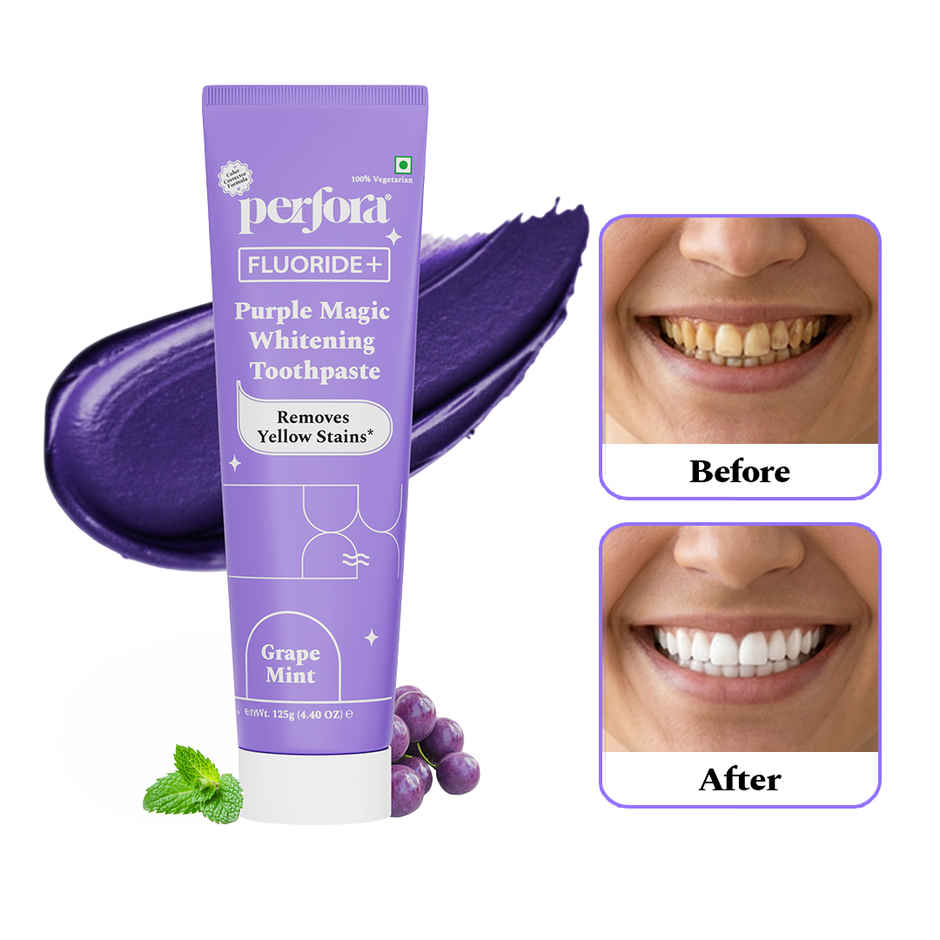 Perfora Purple Magic Whitening Toothpaste