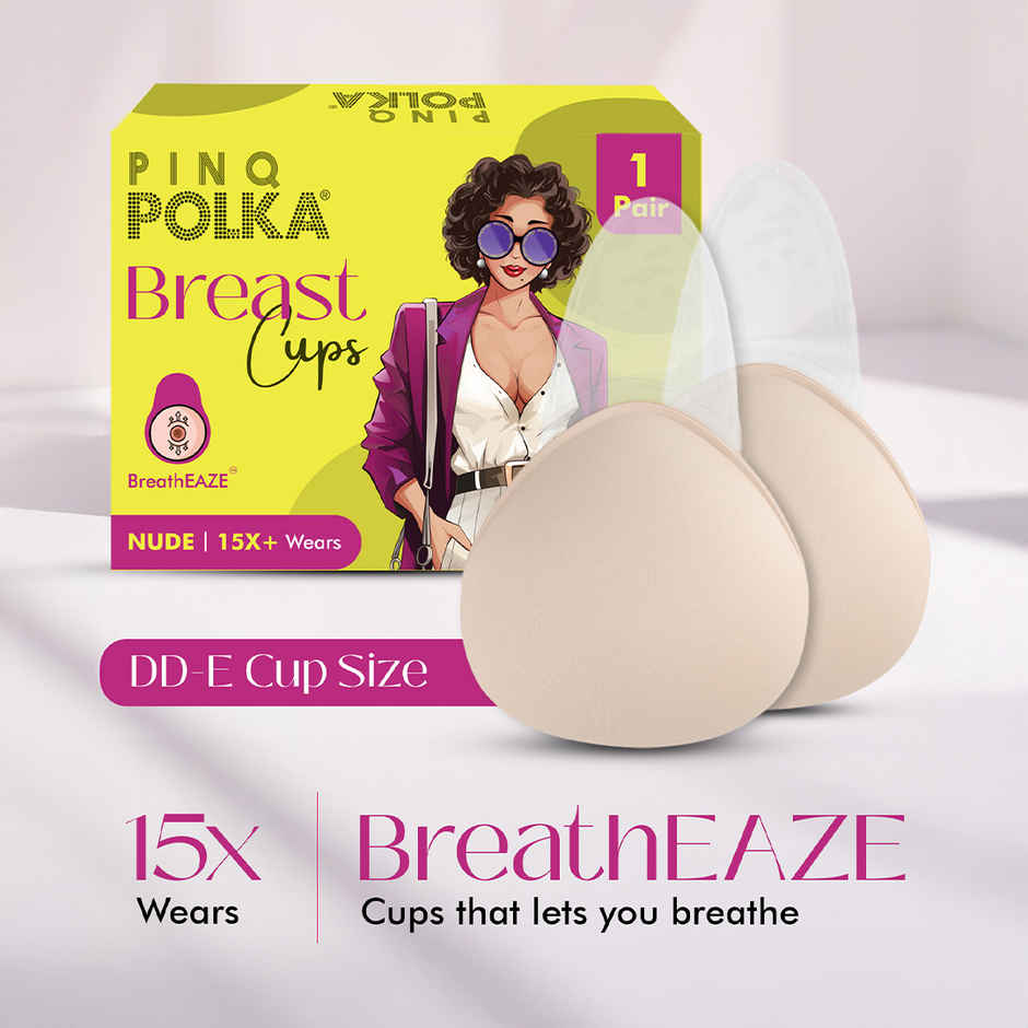 Pinq Polka Breast Lift Cup DDE Nude