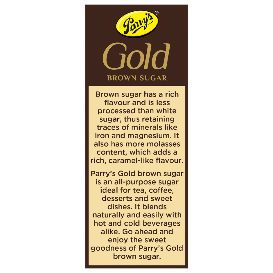 Parry's Gold  Brown Sugar
