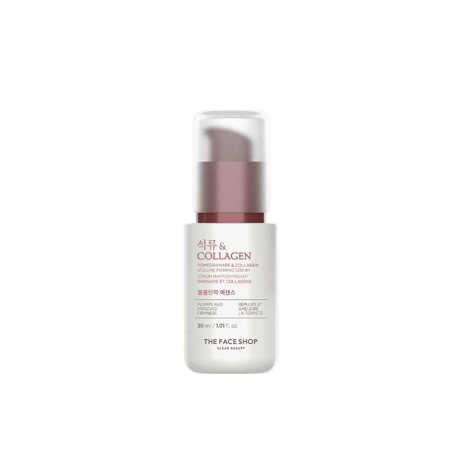 The Face Shop Pomegranate And Collagen Serum, With Hyaluronic Acid, For Skin Firming