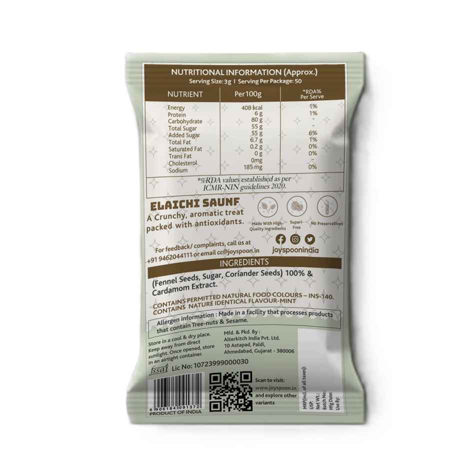 Joyspoon Elaichi Saunf