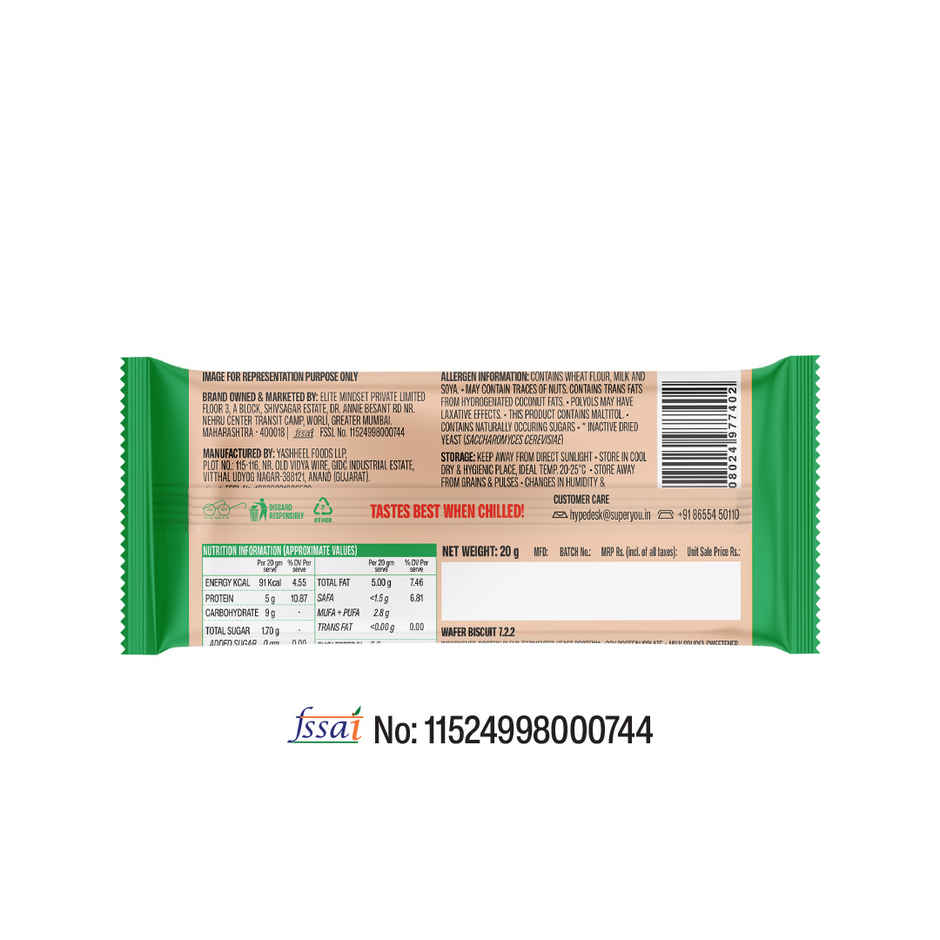 SuperYou Mini Choco Hazelnut Wafer Protein Bar