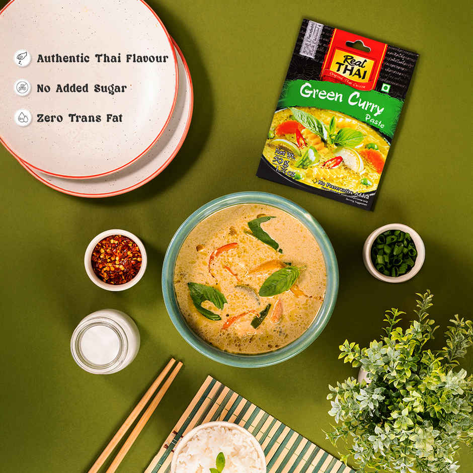 Real Thai Green Curry Paste | Thai Cooking Paste