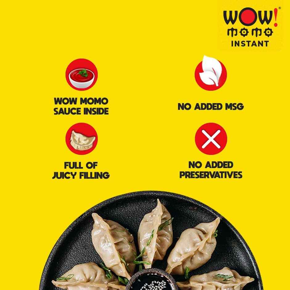 Wow! Corn & Cheese Momos | Frozen Snack