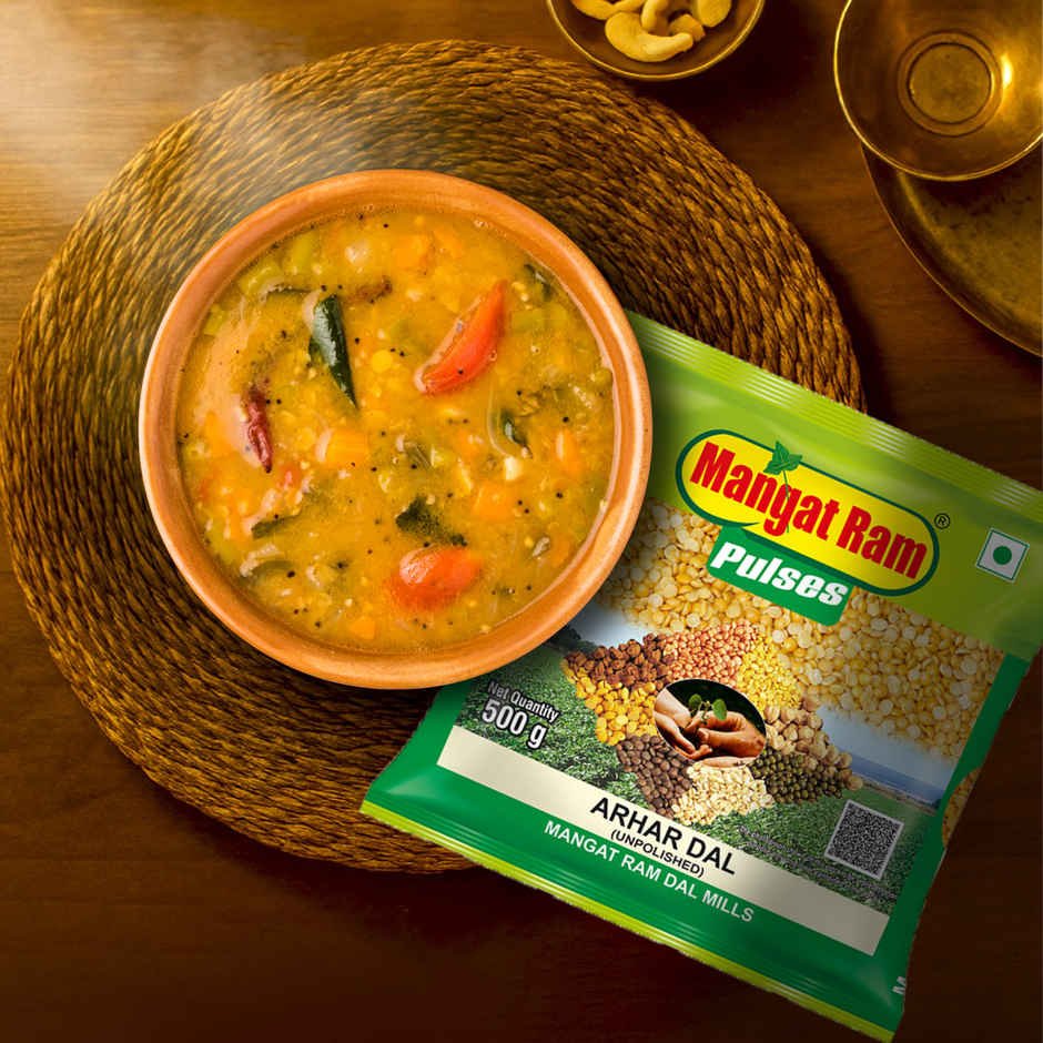 Mangat Ram Unpolished Arhar Dal