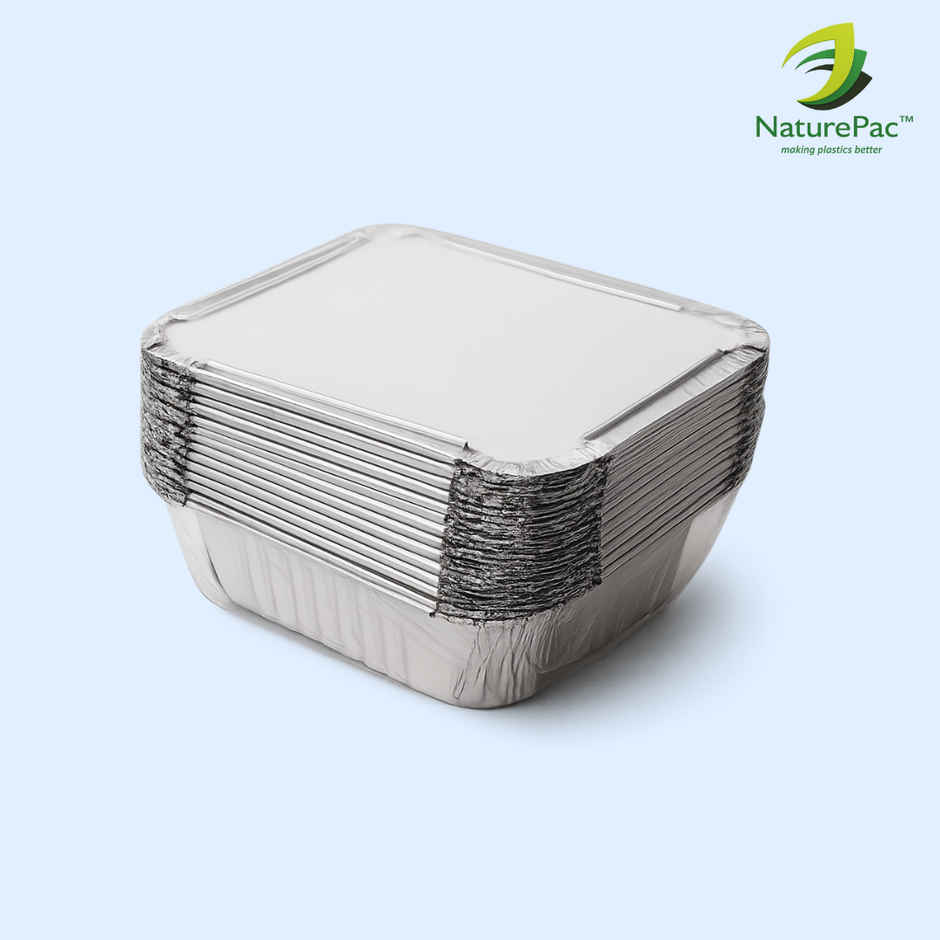 Naturepac Foil Container + Lid | 250 ml