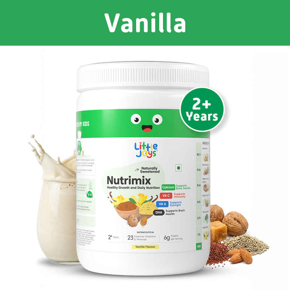 Little Joys Nutrimix For Kids 2-6 Years | Vanilla Flavour