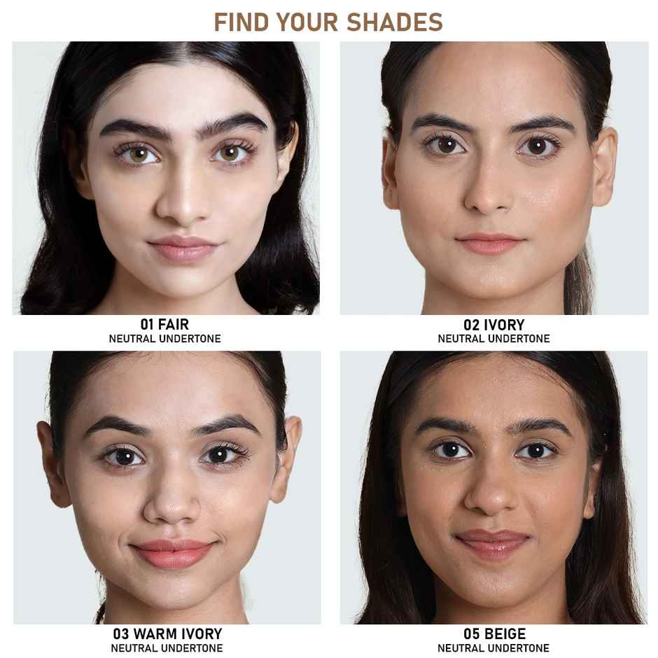 Flicka Flawless Femme HD Liquid Foundation for Face Makeup | 01 Fair