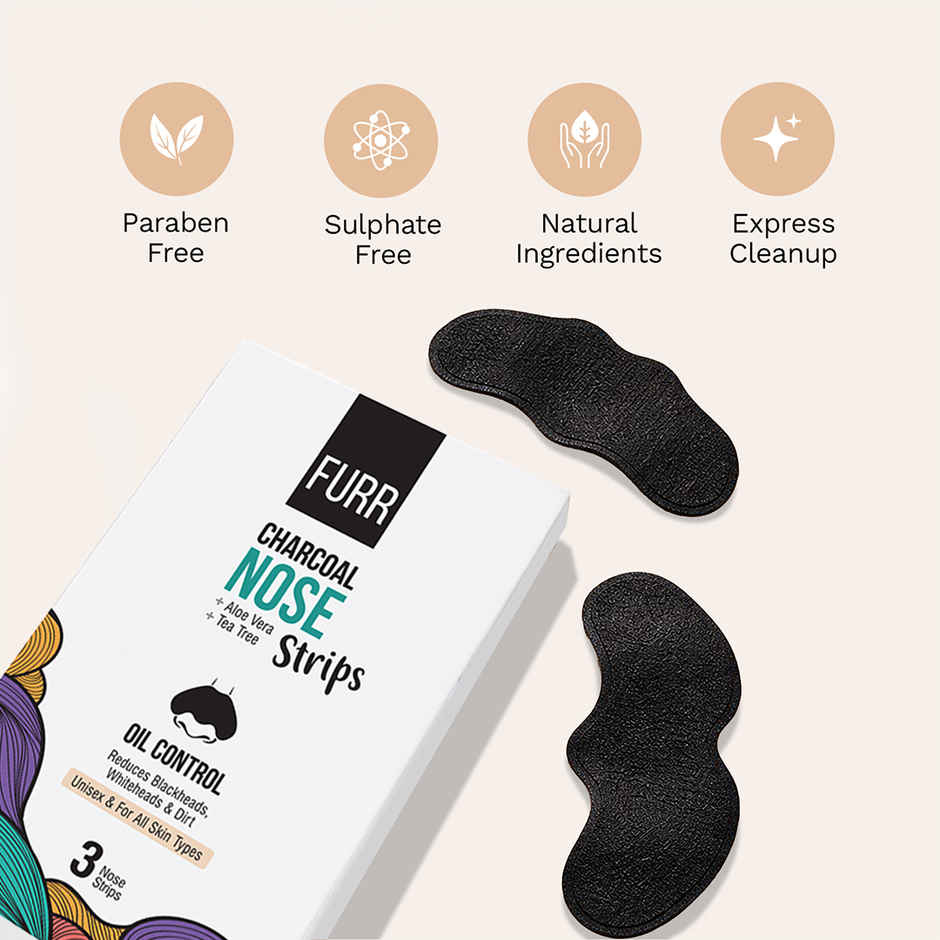 FURR Charcoal Nose Strips