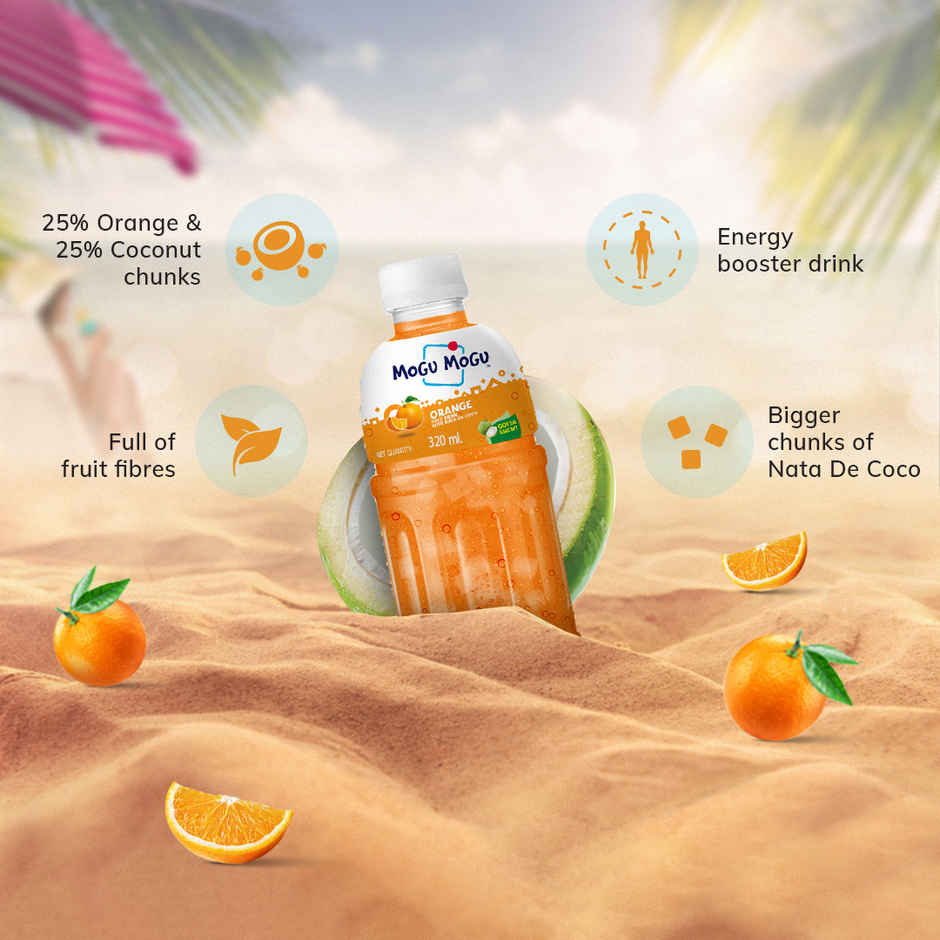 Mogu Mogu Imported Orange Fruit Juice Combo