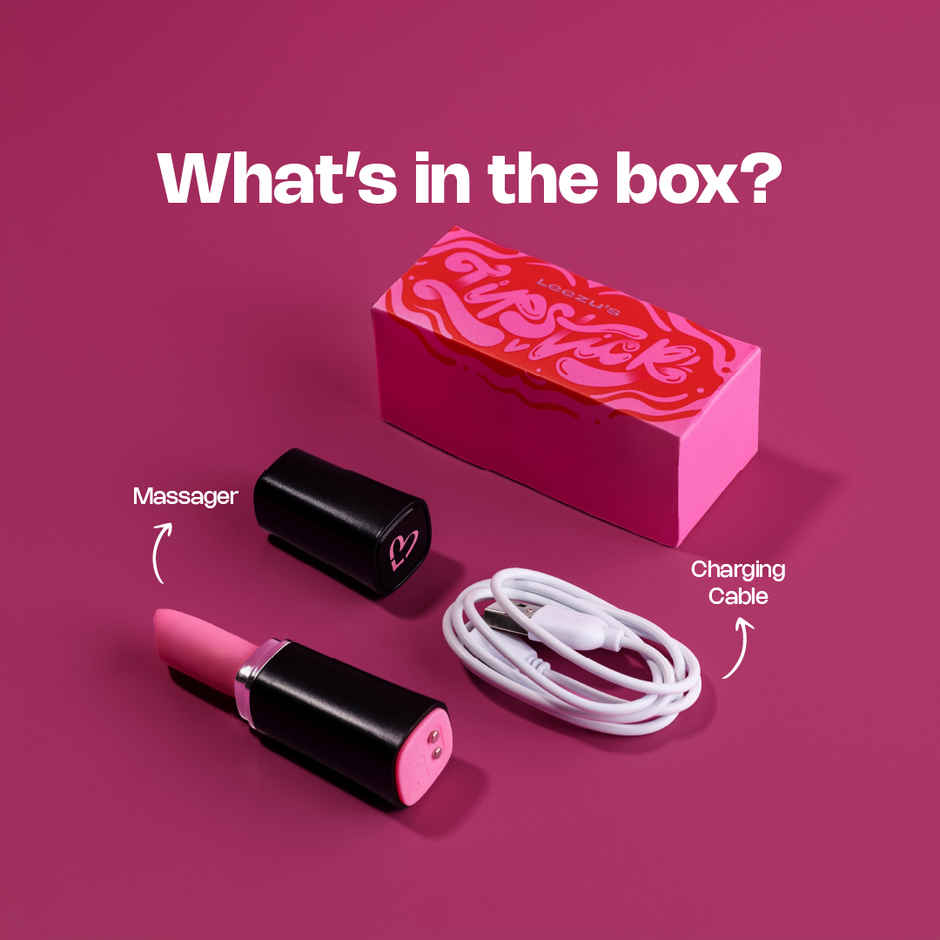 Leezu's Lipstick Bullet Personal Massager for Women