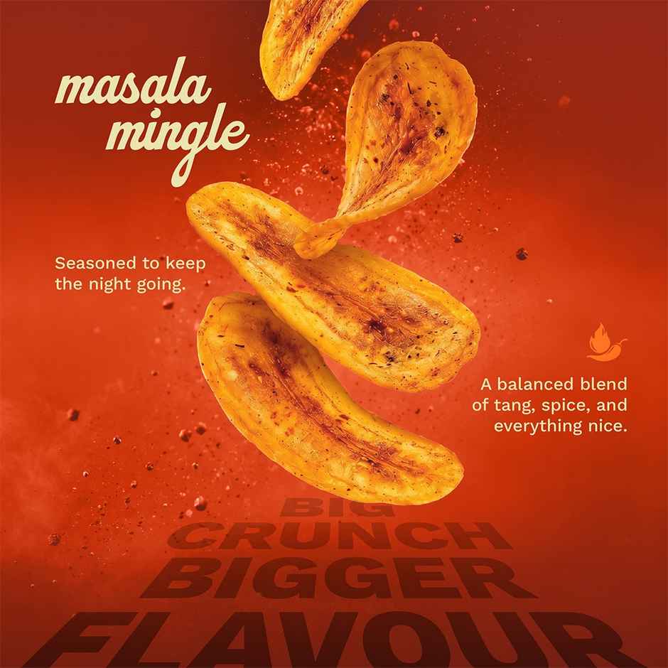 Beyond Snack Vibe - Long Banana Chips - Masala Mingle