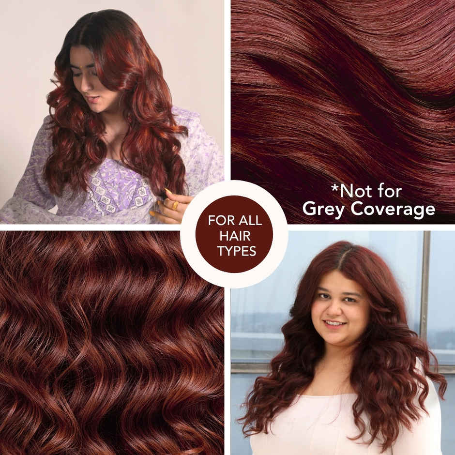 Paradyes No Bleach Cherry Chocolate Glossy Hair Tint | Ammonia-Free Formula | Red-Brown