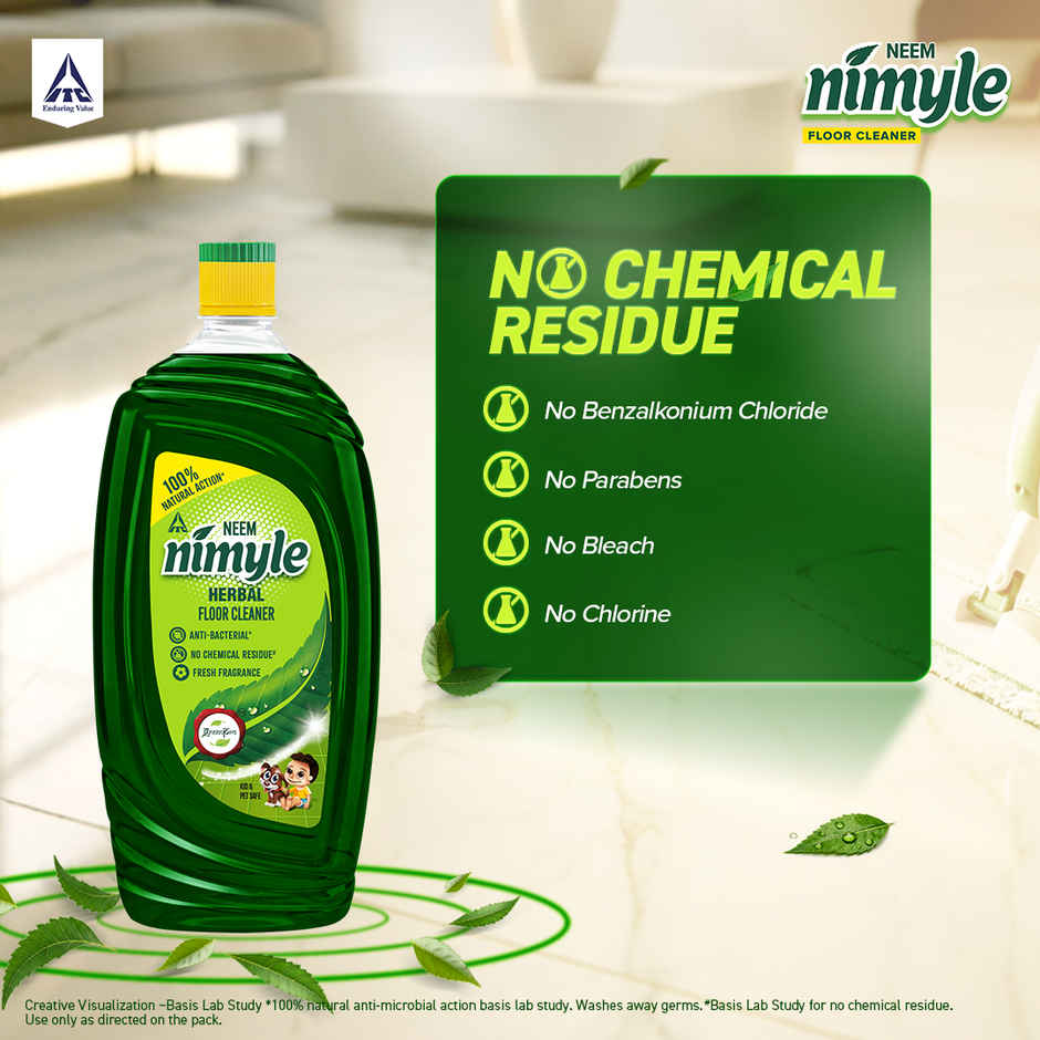 Nimyle Herbal Floor Cleaner | Family Size | Kid & Pet Safe