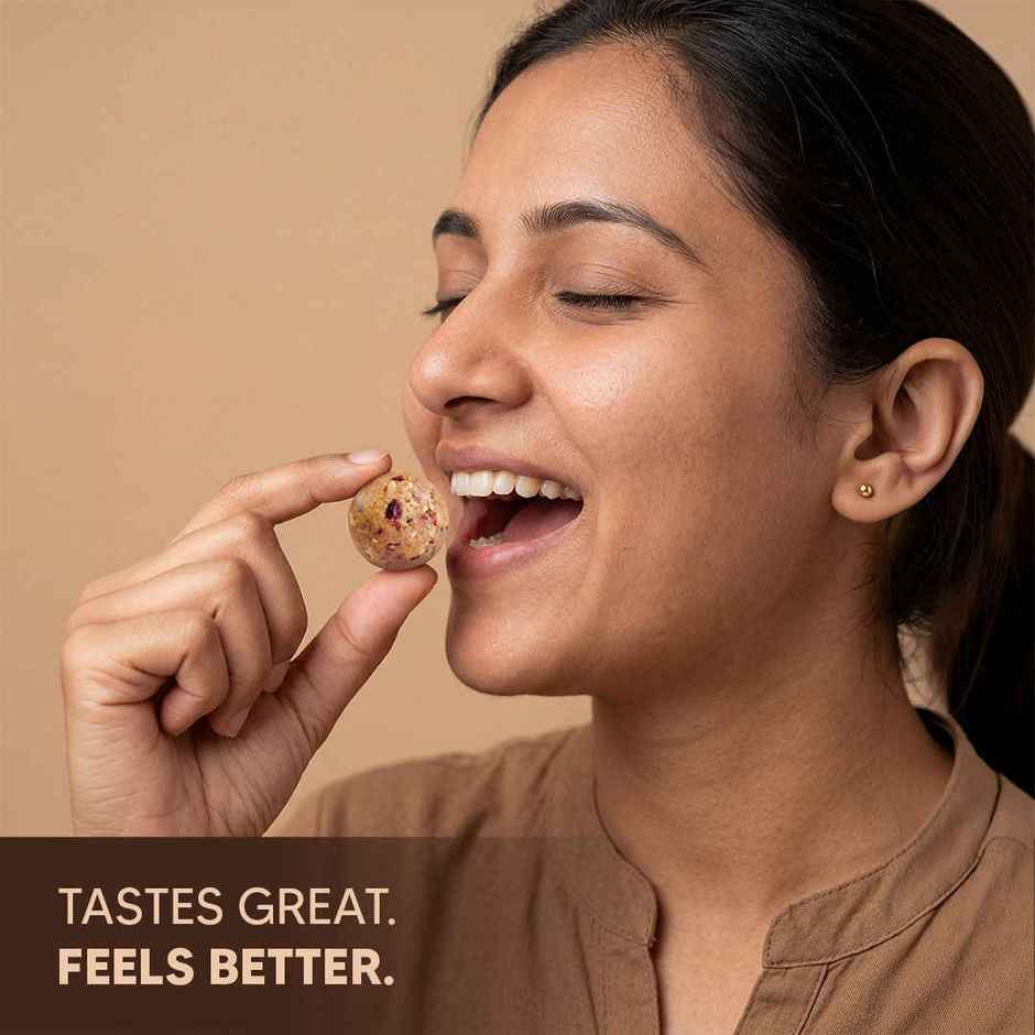 Eat Better Co Protein Laddu | Orange Cranberry 