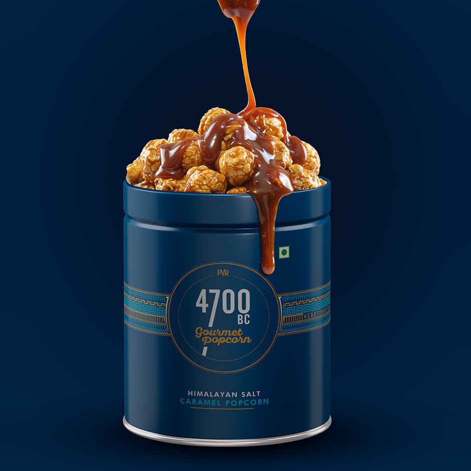 4700BC Himalayan Salt Caramel Gourmet Popcorn