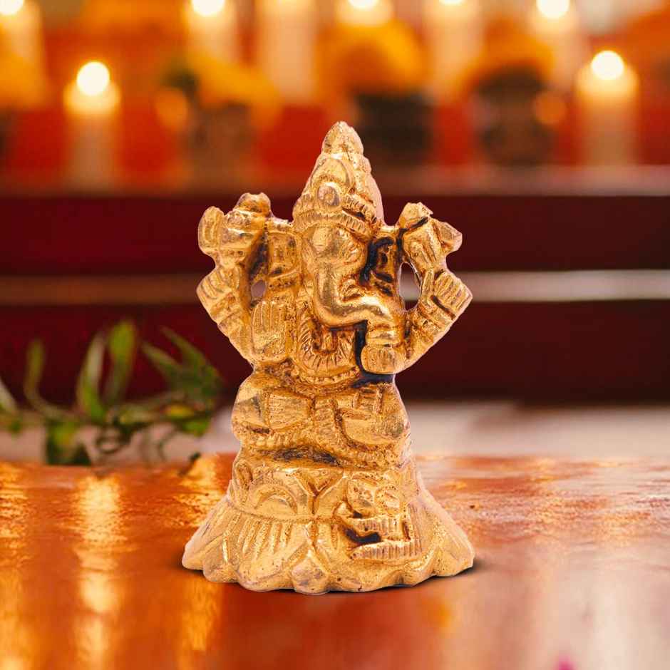 Ganesh Ji Brass Idol High Quality | Devnidhi