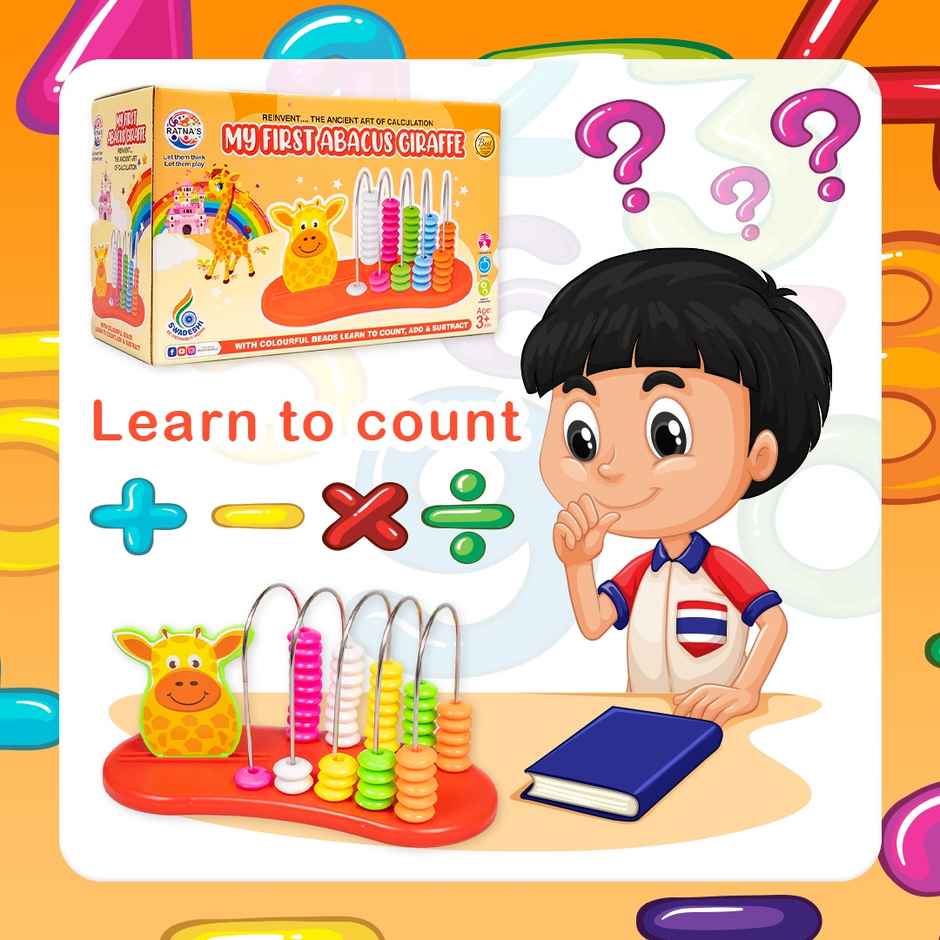 Ratna's My First Abacus Giraffe