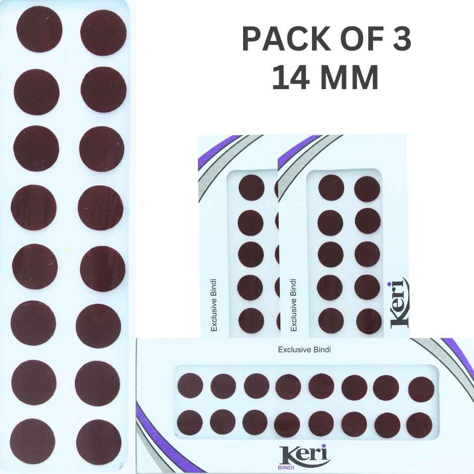 Bindi Maroon 14mm