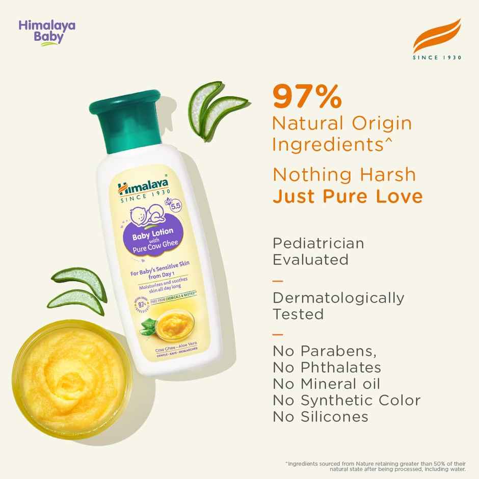 Himalaya Baby Lotion With Pure Cow Ghee