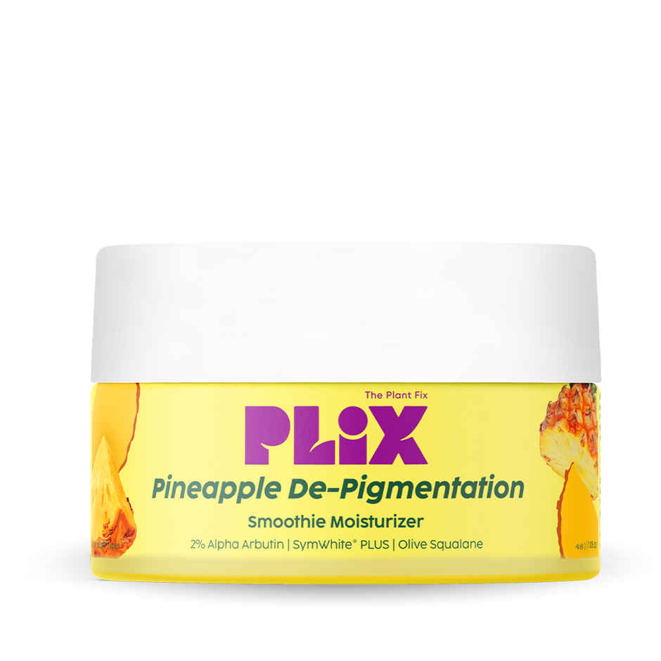 Plix Pineapple Moisturizer for Pigmentation & Dark Spots | Alpha Arbutin & Olive Squalane