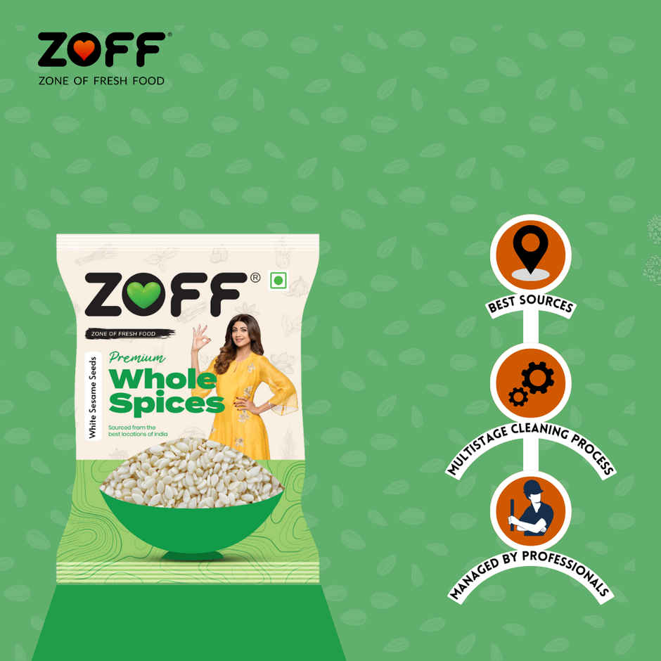 ZOFF White Til - White Sesame Seeds Combo 
