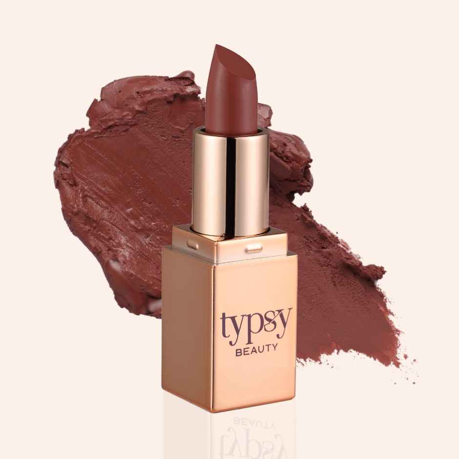 Typsy Beauty Happy Hour Mini Lippie Mulberry Mauve | Bullet Lipstick | Creamy Matte
