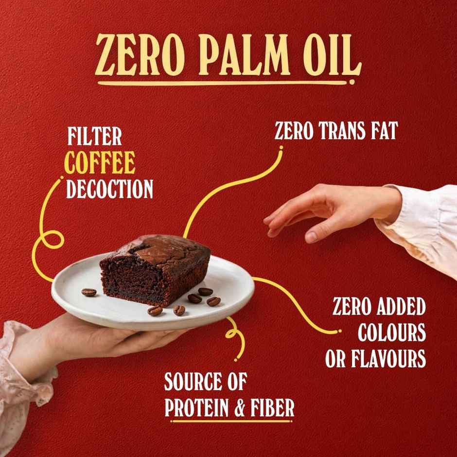 The Baker's Dozen Coffee Cake Vegan | Filter Coffee Decoction | Vegan Cake | Pound Cake | Tea Cake