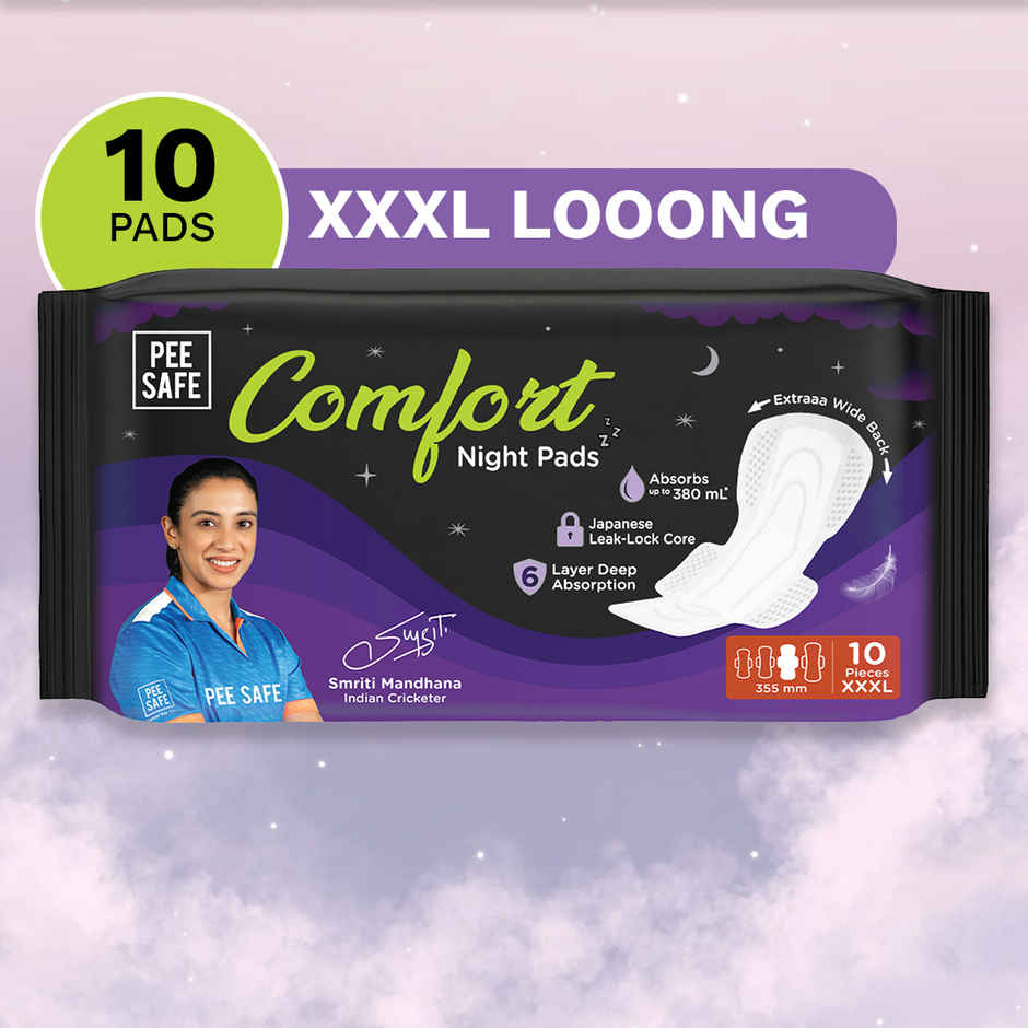 Azah Pee Safe Comfort Night Pads | 3XL