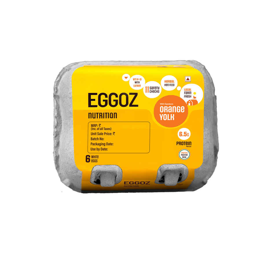 Eggoz Protein Rich Farm Fresh White Eggs