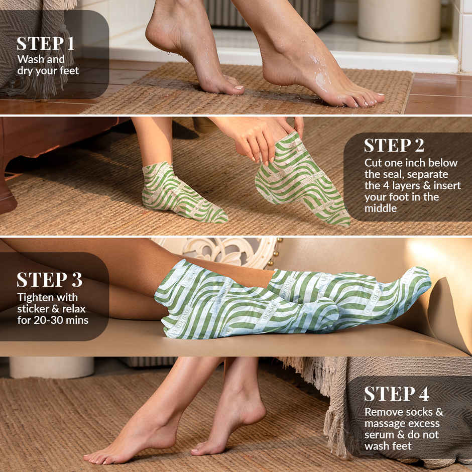 LuxaDerme Foot Hydration Socks