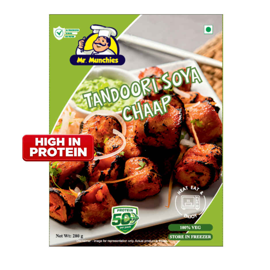 Mr. Munchies Tandoori Soya Chaap