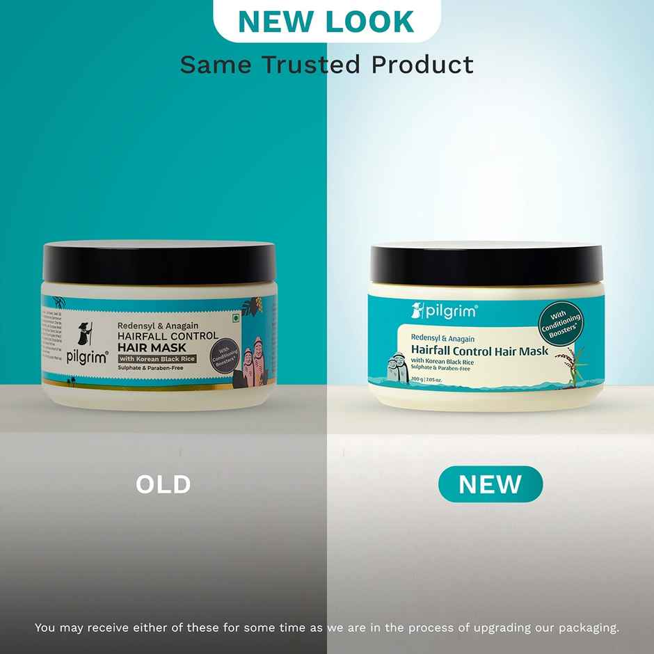 Pilgrim Redensyl & Anagain Hair Fall Control Hair Mask