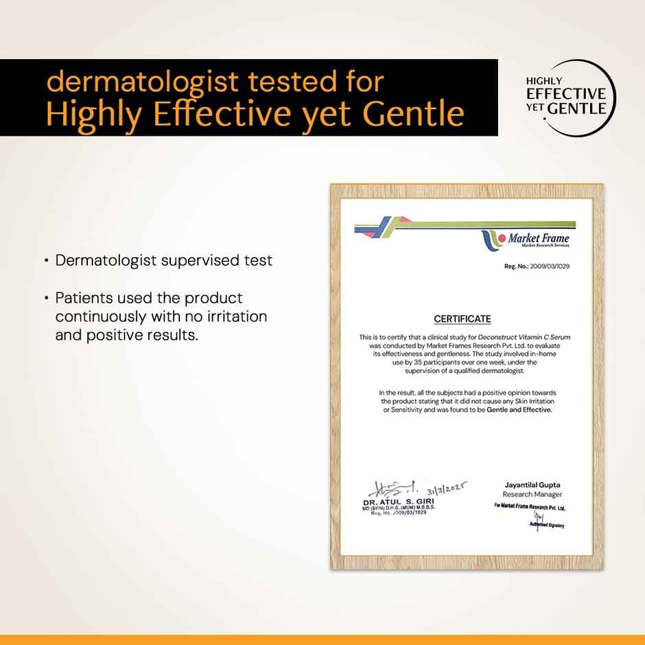 Deconstruct 10% Vitamin C Serum | Targets Dull & Uneven Skin Tone