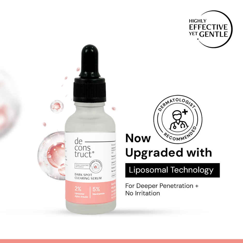 Deconstruct 5% Niacinamide Serum | Fades Pigmentation & Acne Marks