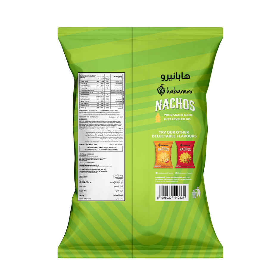 Habanero Nachos Zingy Jalapeno