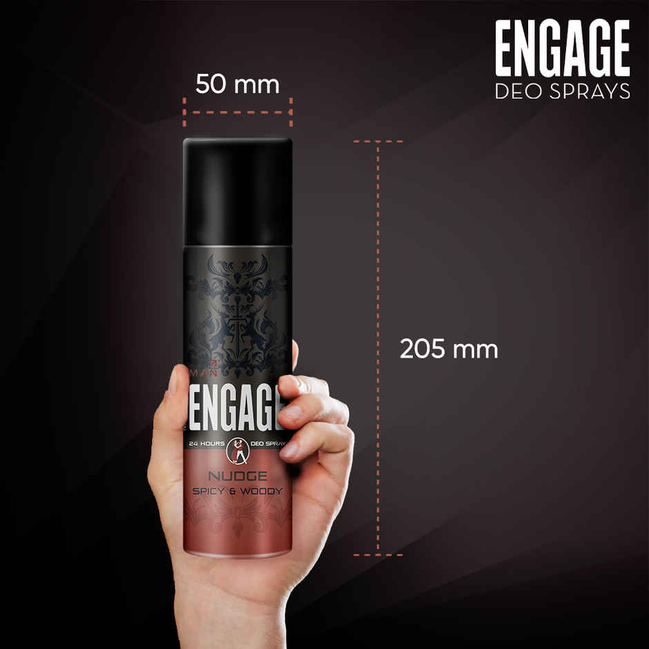 Engage Nudge Deodorant for Men
