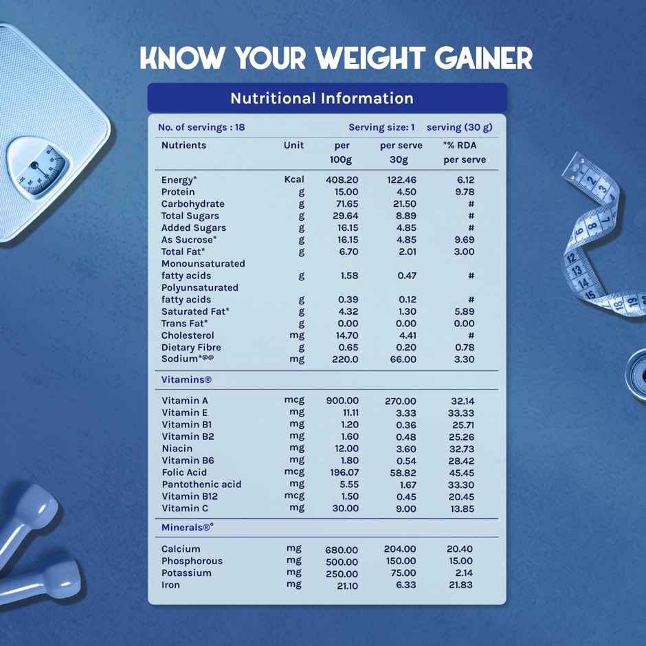 Endura Mass Weight Gainer -Vanilla