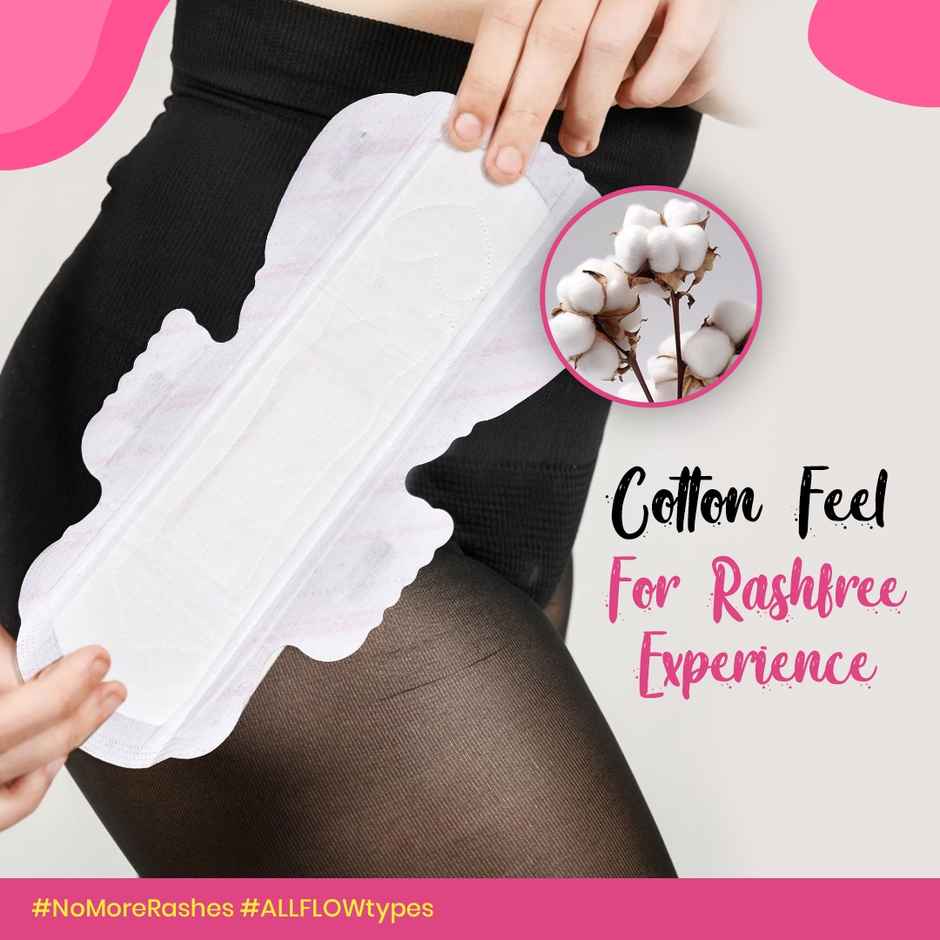 Pinq Polka Hot Pink 18 XL + 12 XXL Sanitary Pads