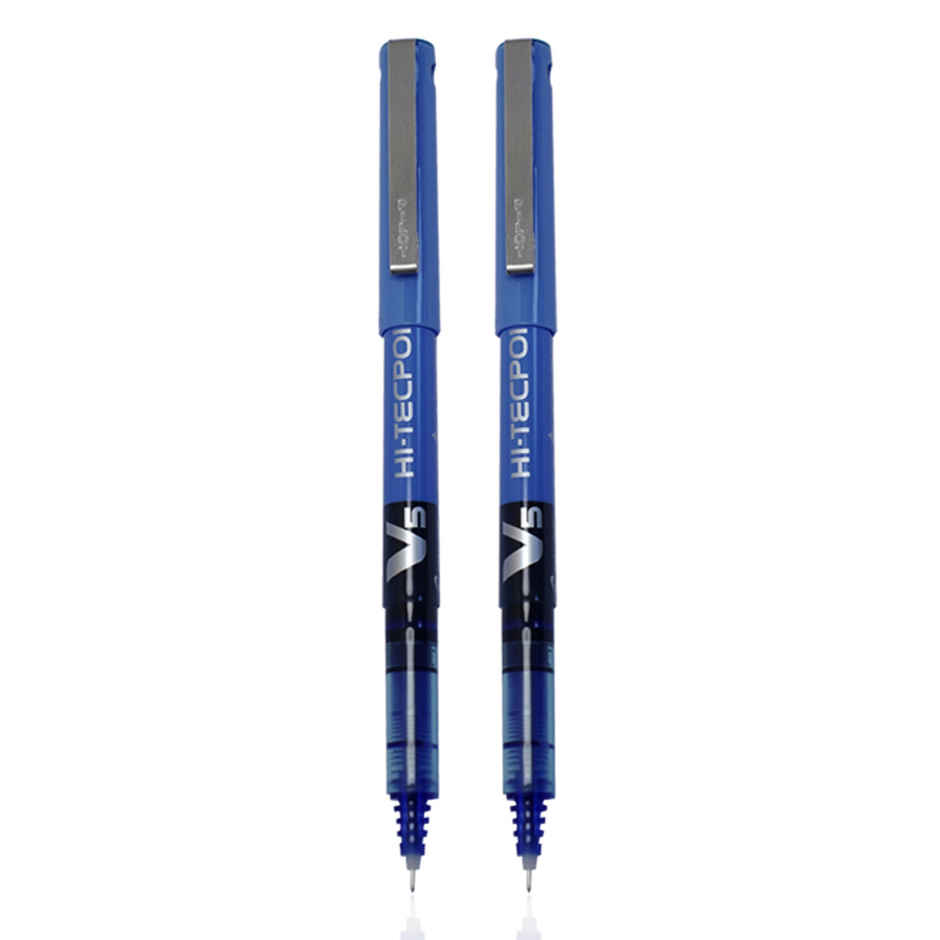 Pilot V5 Roller Pen (Blue) -2 Pieces