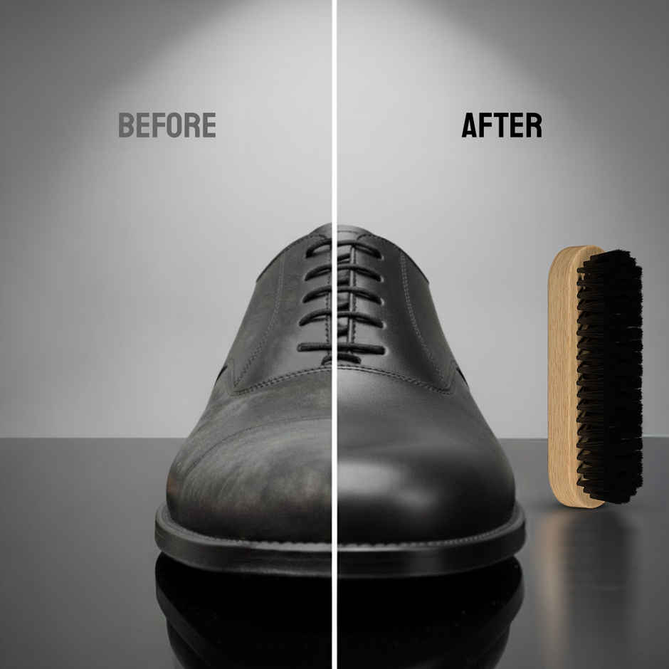 Sneakare Leather Shoe Polish and Care Brush