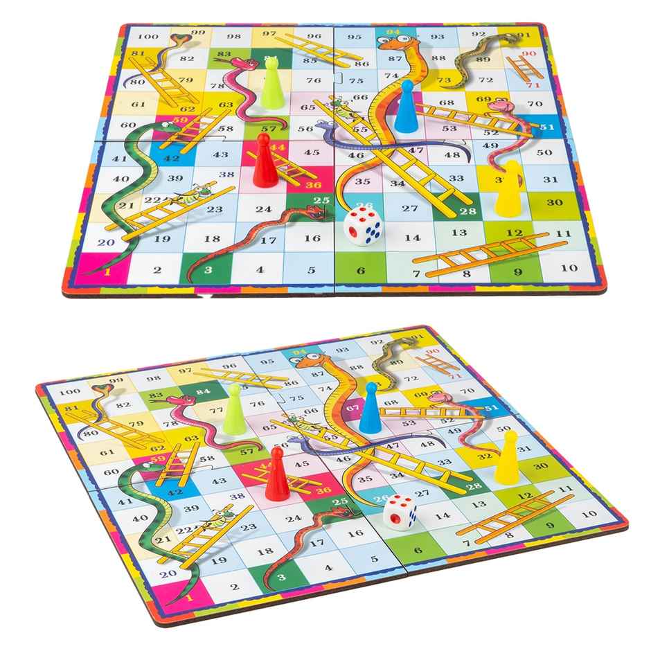 Ratna's Pocket Snakes And Ladders | Assorted