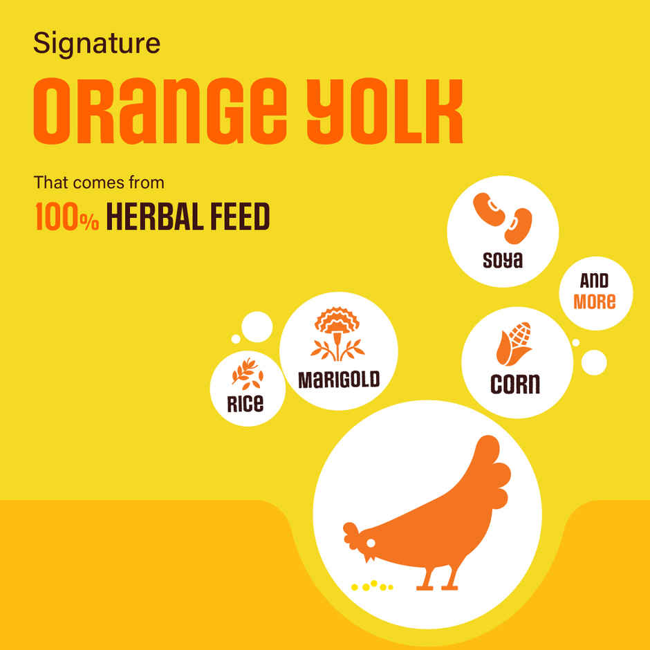 Eggoz Nutrition Protein Rich Farm Fresh White Eggs (30pc) & Carrot Ooty (500g) Combo