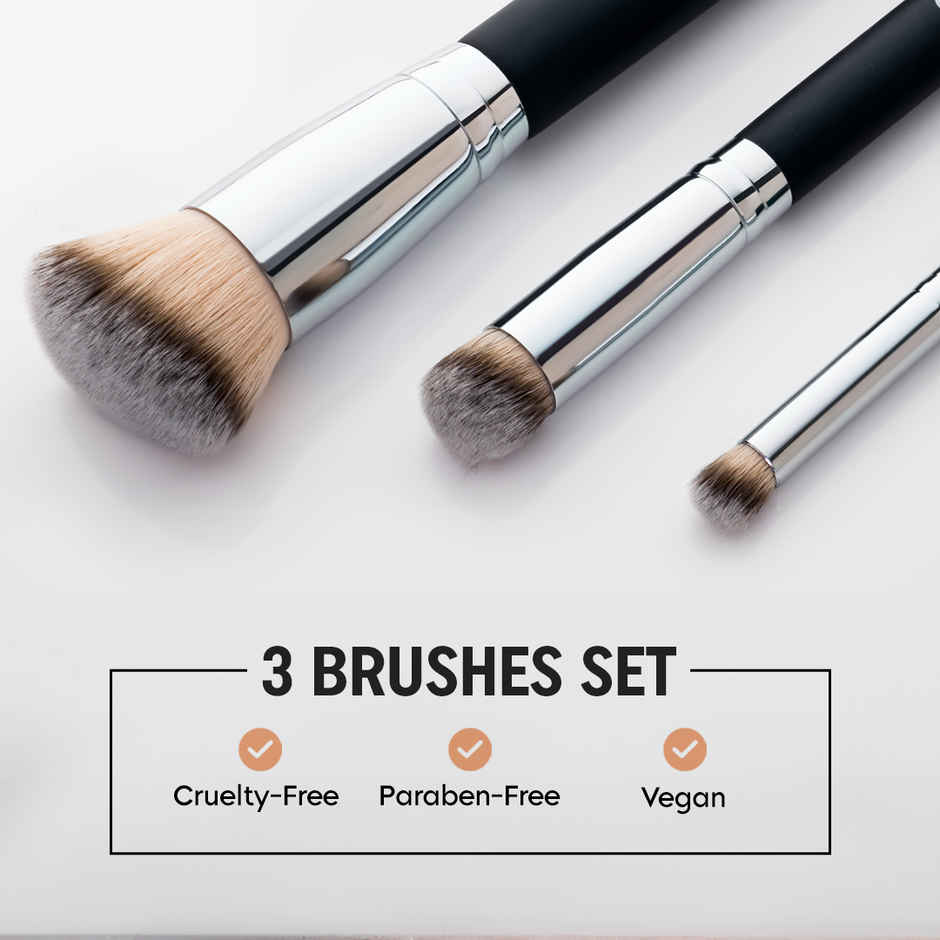 Gleva Foundation Concealer Makeup Brush Set