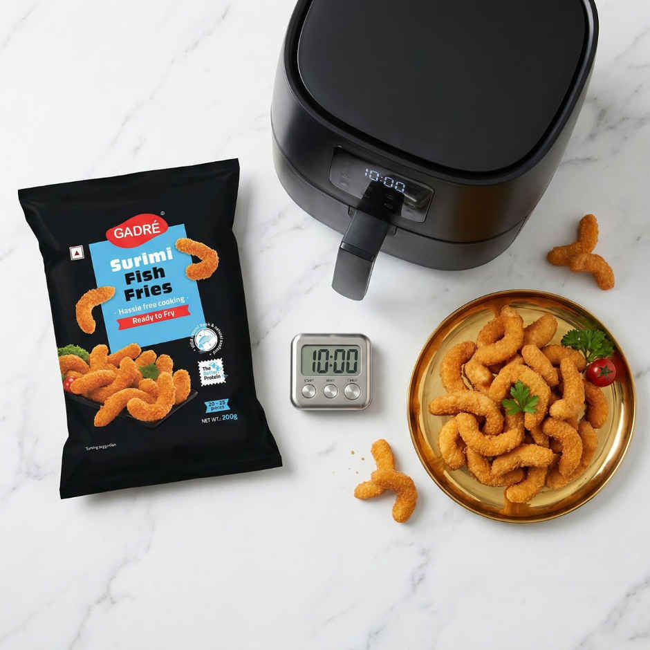 Gadre Surimi Fish Fries | No Added Preservatives | Frozen Seafood | Ready To Fry Non Veg Snack