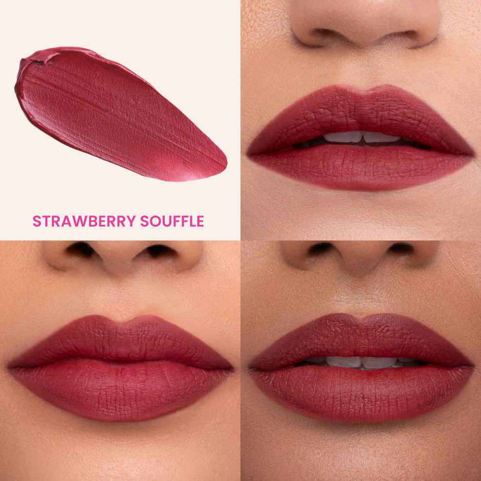 Typsy Beauty Pout Cloud Matte Lip Balm Strawberry Souffle