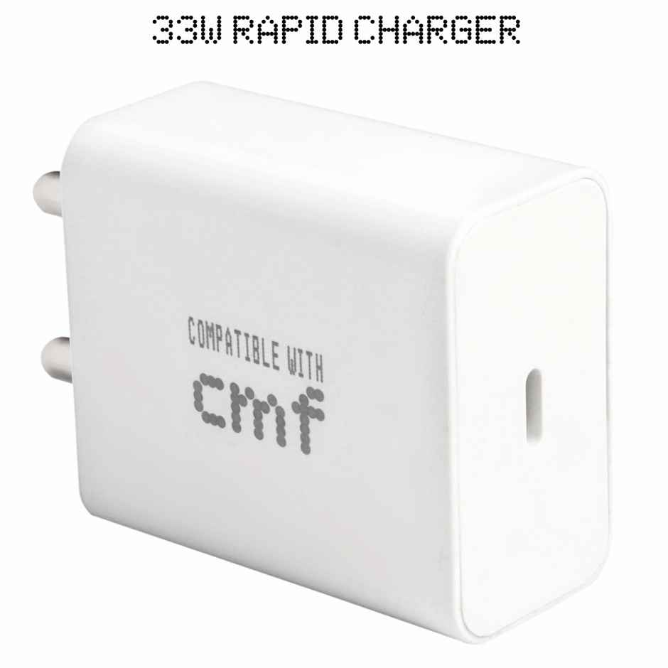 Roarx 33 W Type C Charger Adapter for Nothing CMF Phone 1/ 2a/ 2/ 1/ 3a Charger