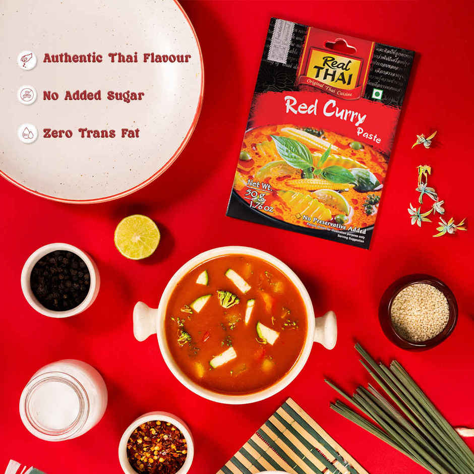 Real Thai Red Curry Paste | Authentic Thai Flavour