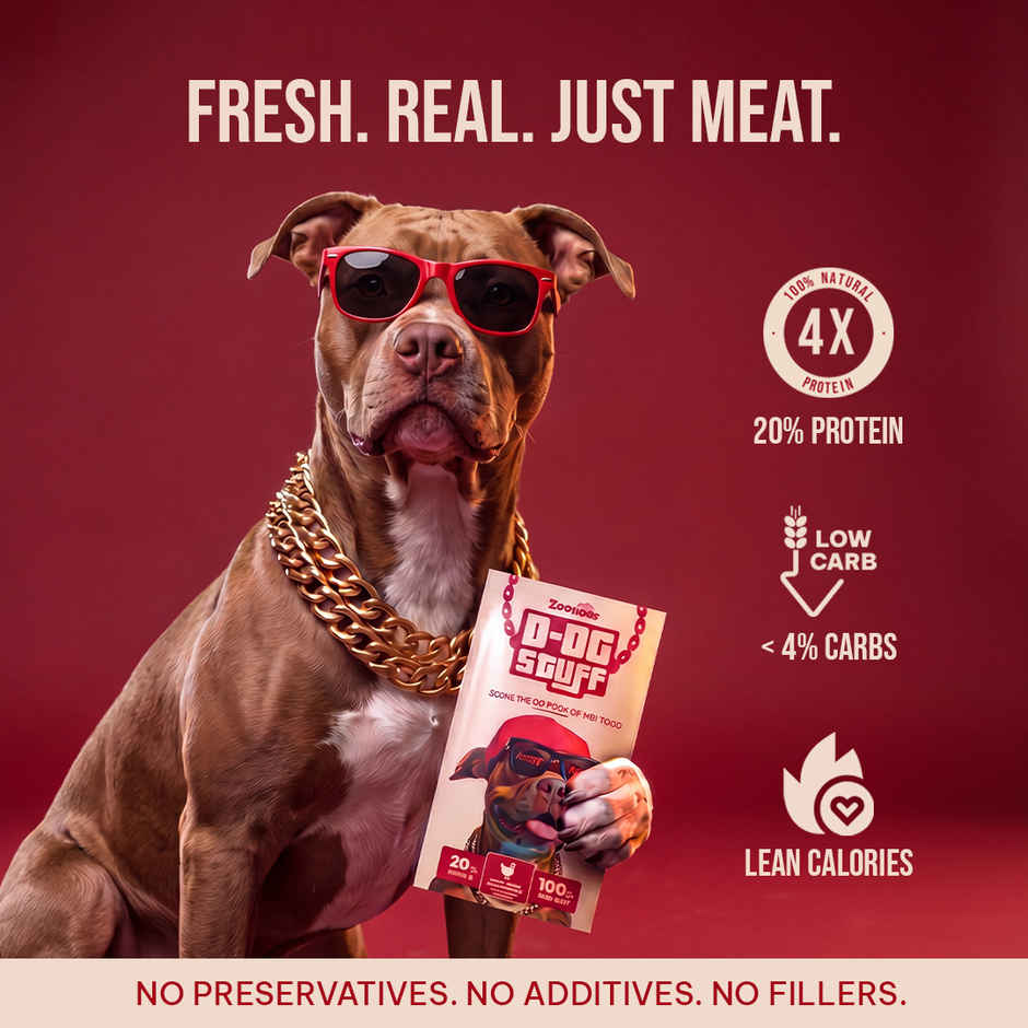 D-OG Stuff Slowly Cooked Chicken Breast Dog Food