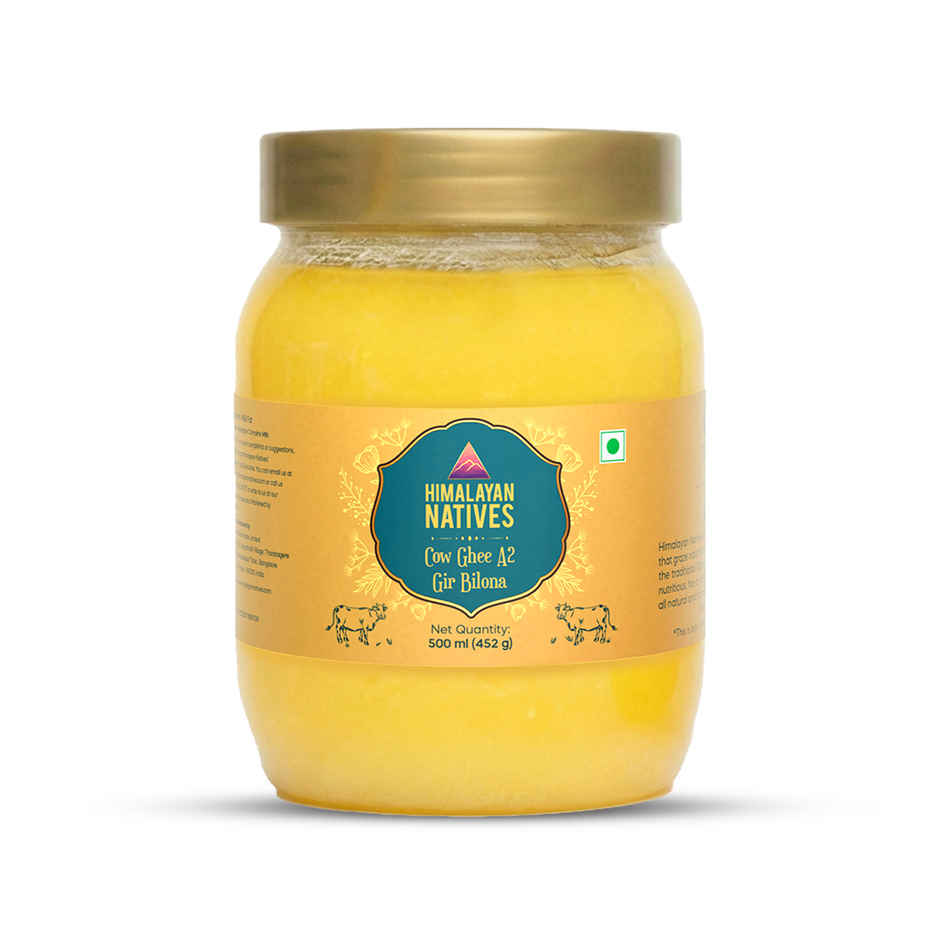 Himalayan Natives A2 Gir Cow Bilona Ghee